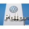 VW POLO lettering keychain ORIGINAL