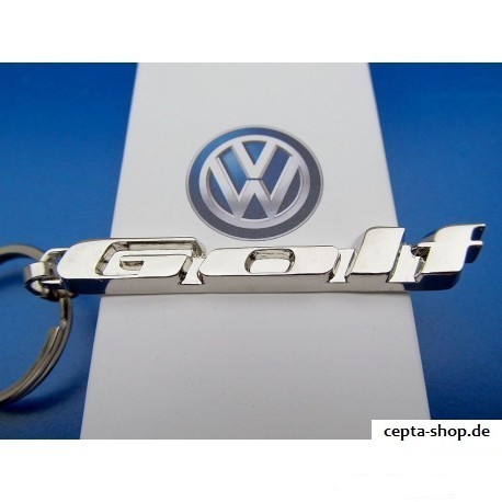 VW GOLF Keychain Sign