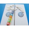 VW Beetle Keychain Set 3 pieces   ORIGINAL