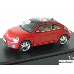 VW Beetle  in 1:43 from Schuco   red   VOLKSWAGEN   NEW 445577