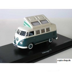 VW Käfer 1200 Schuco 1:43 + Brezel blau Beige +  VOLKSWAGEN 450389000