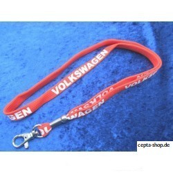VW Keychain, Original, Red