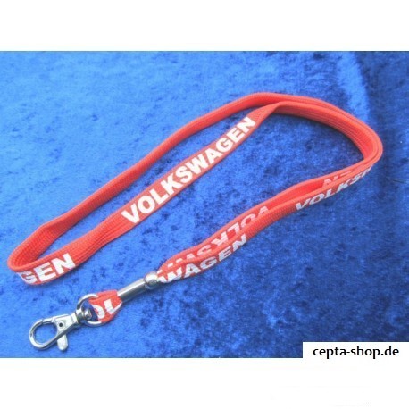 VW Keychain, Original, Red