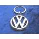VOLKSWAGEN VW Keychain round silver