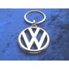 VOLKSWAGEN VW Keychain round silver