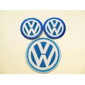 VW Logo Patches Set of 3