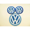 VW Zeichen Aufnäher 3er Set