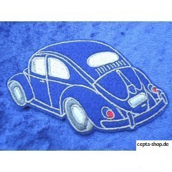 VW Beetle Patches Sticker Patch Ovali Blue