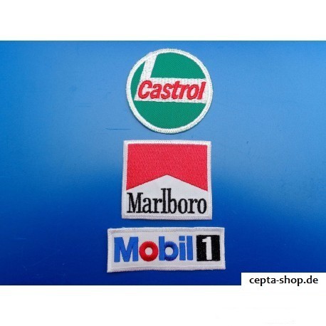 Formel 1 Aufnäher im Set RARITÄT NEU (Set 2)