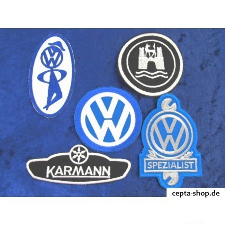 VW Patch Sticker set of 5 (Karmann, Specialist)