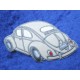 VOLKSWAGEN VW Beetle Ovali Patches Sticker beige