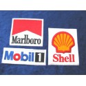 Formula 1 Patches Set - 3 pieces