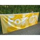 VOLKSWAGEN VW Fox flag ORIGINAL yellow / white
