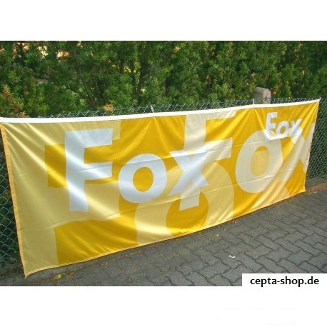 VW Fox Ensign flag ORIGINAL yellow / white