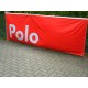 VOLKSWAGEN VW POLO banner / flag red/white ORIGINAL