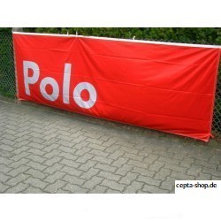 VW POLO banner / flag red/white ORIGINAL
