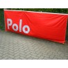 VOLKSWAGEN VW POLO banner / flag red/white ORIGINAL