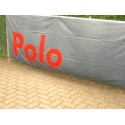Volkswagen VW POLO banner / flag in gray red