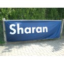 VOLKSWAGEN VW Sharan flag blue / white 3x1m