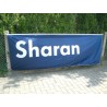 VOLKSWAGEN VW Sharan flag blue / white 3x1m