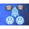 VW Aufnäher Set - 5 Stück als Fan Paket