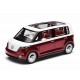 VW T1 bus flatbed with advertising VOLKSWAGEN taubenblau