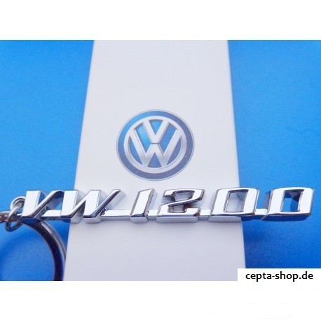 VW Beetle 1200 logo keychain NEW