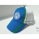 VW Motorsport Cap blue white gray ORIGINAL