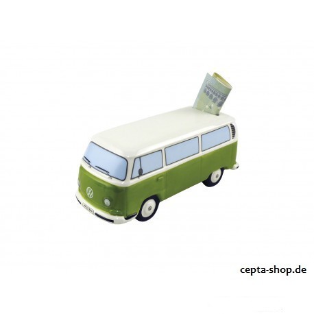 VW T2 Bulli Bus moneybox green ORIGINAL