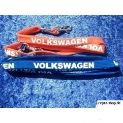VOLKSWAGEN VW Schlüsselband im Set rot und blau, Original