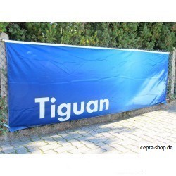 VW Tiguan banner flag black-white-red ORIGINAL