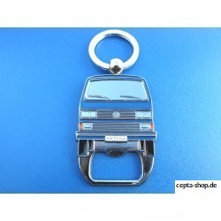 VW T2 Bus Keychain with Bottle Opener - ORANGE