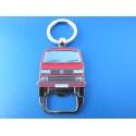 VOLKSWAGEN VW T3 Bus Schlüsselanhänger mit Flaschenöffner - rot