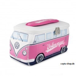 Genuine Volkswagen VW T1 BUS 3D NEOPRENE UNIVERSAL Bag - red black toilet bag