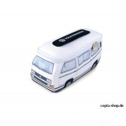 VW T3 Bus Keychain with Bottle Opener - white