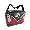 Genuine Volkswagen VW T1 shoulder bag cross red / black