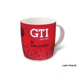 VOLKSWAGEN VW GTI coffee cup 370ml in gift box - 1976 black