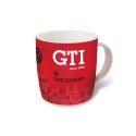 VOLKSWAGEN VW GTI coffee cup 370ml in gift box - 1976 red