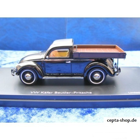 VW Beetle pretzel Beutler flatbed black