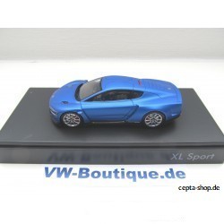 VOLKSWAGEN VW XL1 Sport 1:43  6Z3.099.300.A  blau  NEU