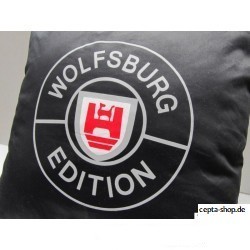 VW WOLFSBURG EDITION cushion black white red
