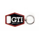 VOLKSWAGEN VW GTI keyring with bottle opener - hexagon / black