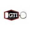 VOLKSWAGEN VW GTI keyring with bottle opener - hexagon / black