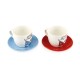 VOLKSWAGEN VW GTI Espresso Tassen 2er Set 100ml in Geschenkbox rot/schwarz
