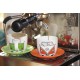 VOLKSWAGEN VW T1 Bulli Espresso Cups Set of 2 100ml Front / Red & Blue