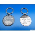 VW Beetle retro key chain around