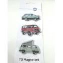 VOLKSWAGEN VW T3 bus magnet set fridge magnet original