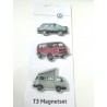 VOLKSWAGEN VW T3 bus magnet set fridge magnet original