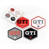 VOLKSWAGEN VW GTI COASTER 4er SET - HEXAGON/4 COLOURS