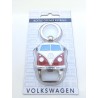 Original Keyring VW T1 Bus with Bottle Opener - blue